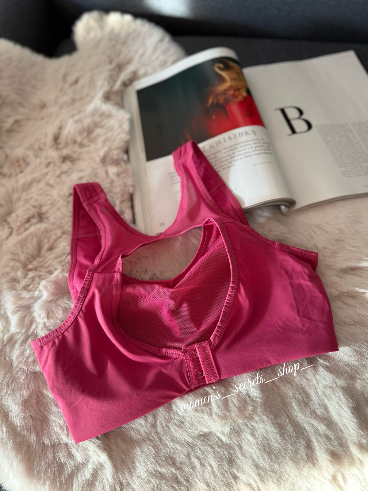 Sportowy top